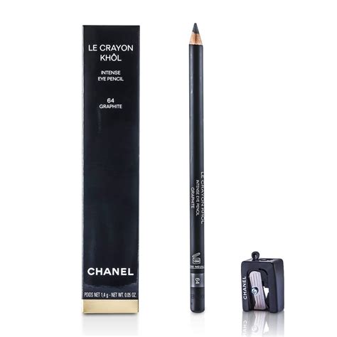 chanel le crayon khol intense eye pencil 64 graphite|chanel crayon khôl 61 review.